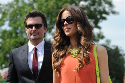 Kate Beckinsale Richard Beckinsale plaque unveiled at College House Junior School in Nottingham July 17-2013 