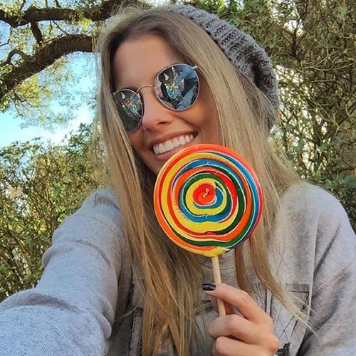 Paola Antonini taking a selfie