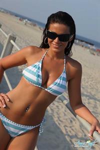 Ann Angel in a bikini