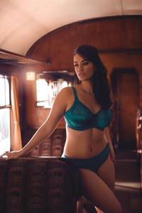 Ashley Graham in lingerie