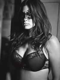 Ashley Graham in lingerie