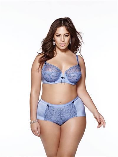Ashley Graham in lingerie