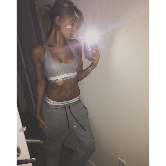 Hailey Bieber taking a selfie