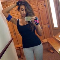 Kelly Karloff taking a selfie