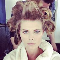 Maryna Linchuk taking a selfie