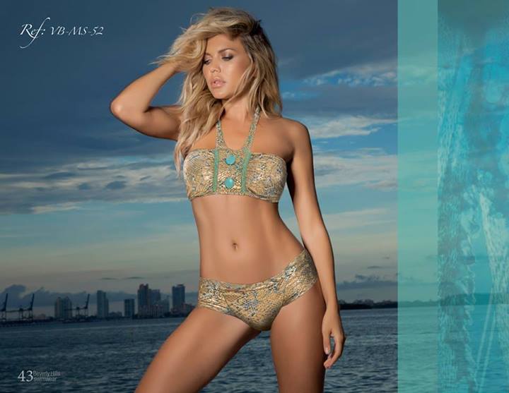 Tetyana Veryovkina in a bikini