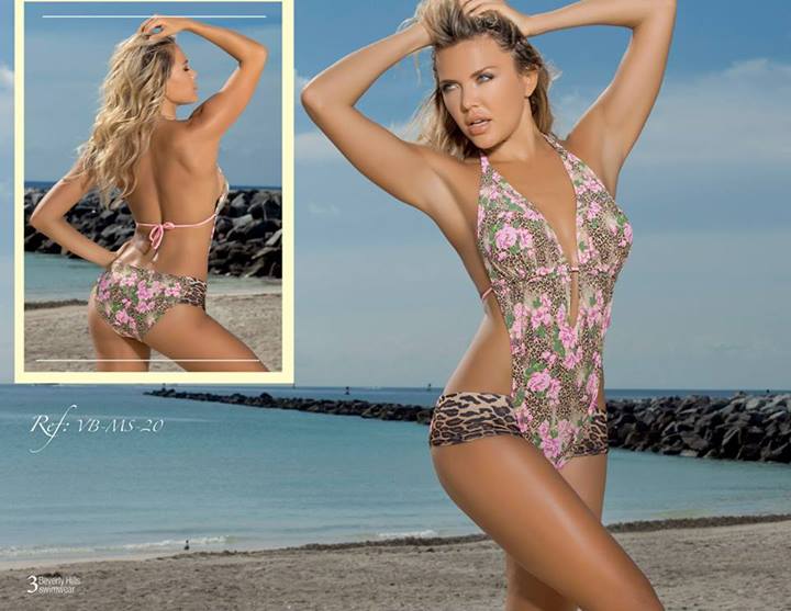 Tetyana Veryovkina in a bikini