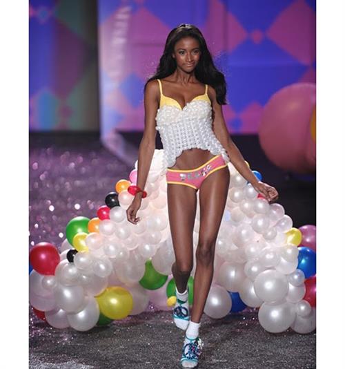 Lyndsey Scott in lingerie