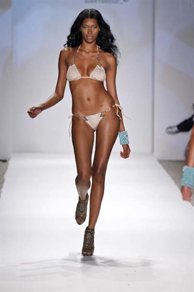 Jessica White in a bikini