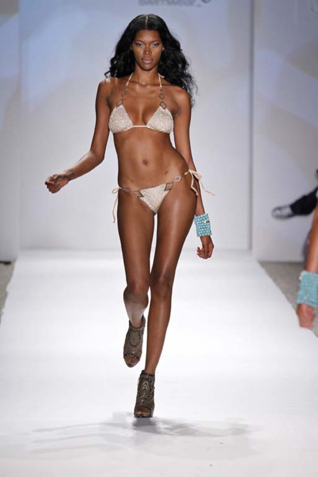 Jessica White in a bikini