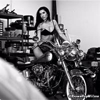 Mercedes Terrell in a bikini