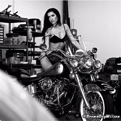 Mercedes Terrell in a bikini