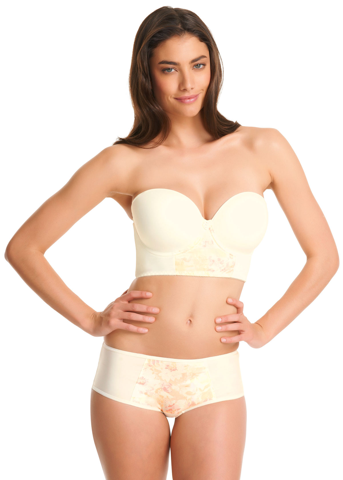 Lauren Mellor in lingerie