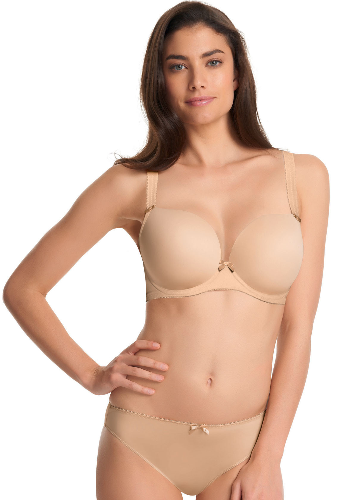 Lauren Mellor in lingerie