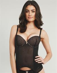 Lauren Mellor in lingerie