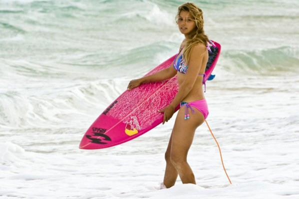 Maya Gabeira in a bikini