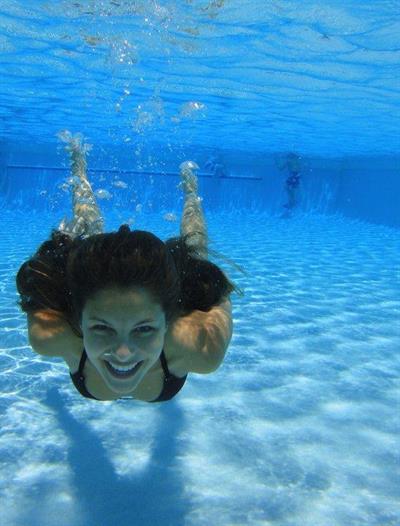 Bruna Loureiro in a bikini