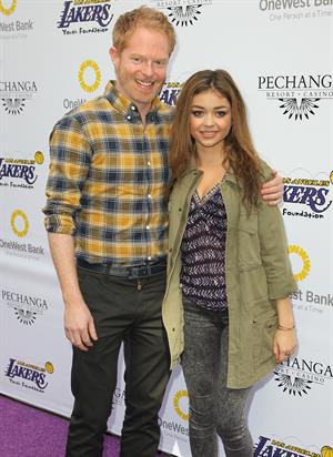 Sarah Hyland at the 2013 Lakers Casino Night in LA March 10, 2013