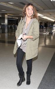 Sarah Hyland at LAX