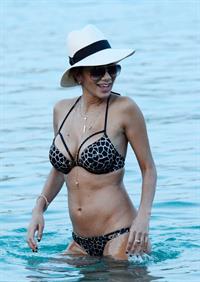 Nicole Scherzinger in a bikini
