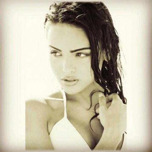 Lisa Ramos in a bikini