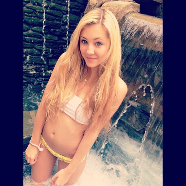 Ava Sambora in a bikini