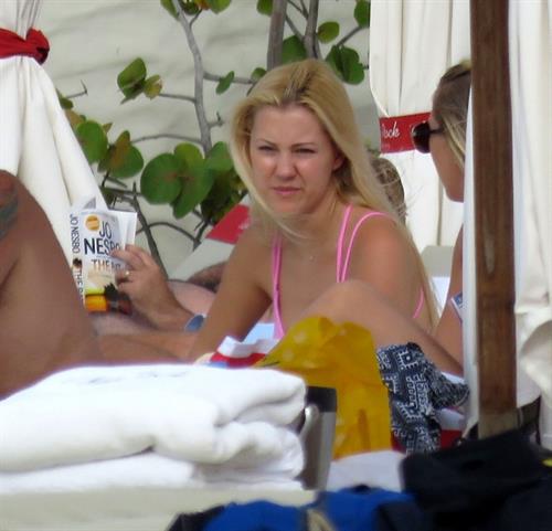 Ava Sambora in a bikini