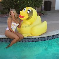 Courtney Tailor in a bikini