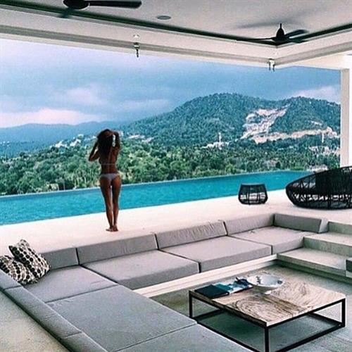 Courtney Tailor in a bikini - ass