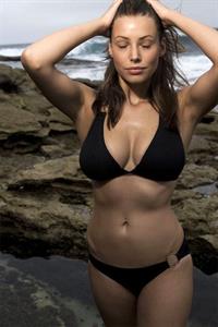 Lucy Bayet in a bikini