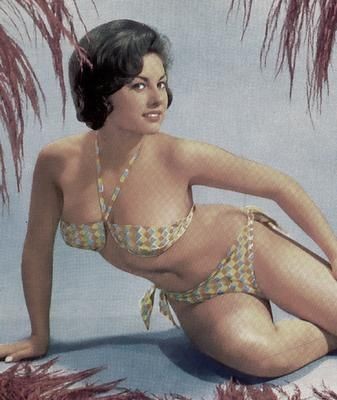 June Palmer in a bikini