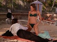 June Chadwick in a bikini