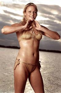 Jennie Finch in a bikini