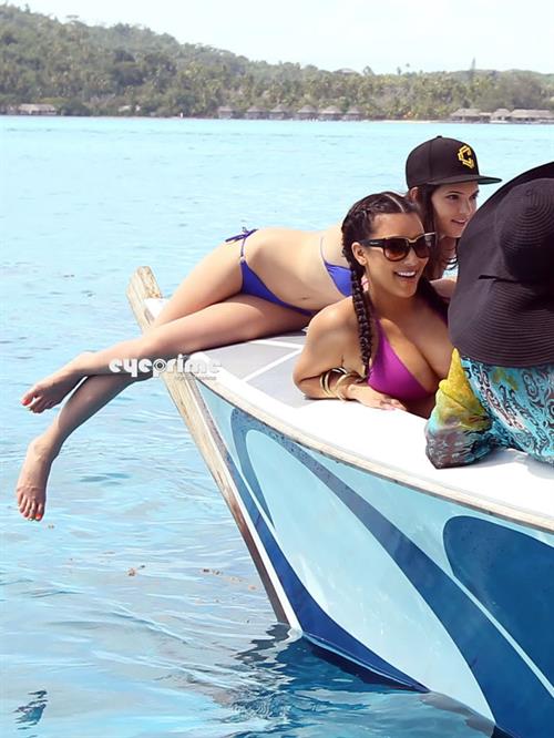 Kendall Jenner in a bikini