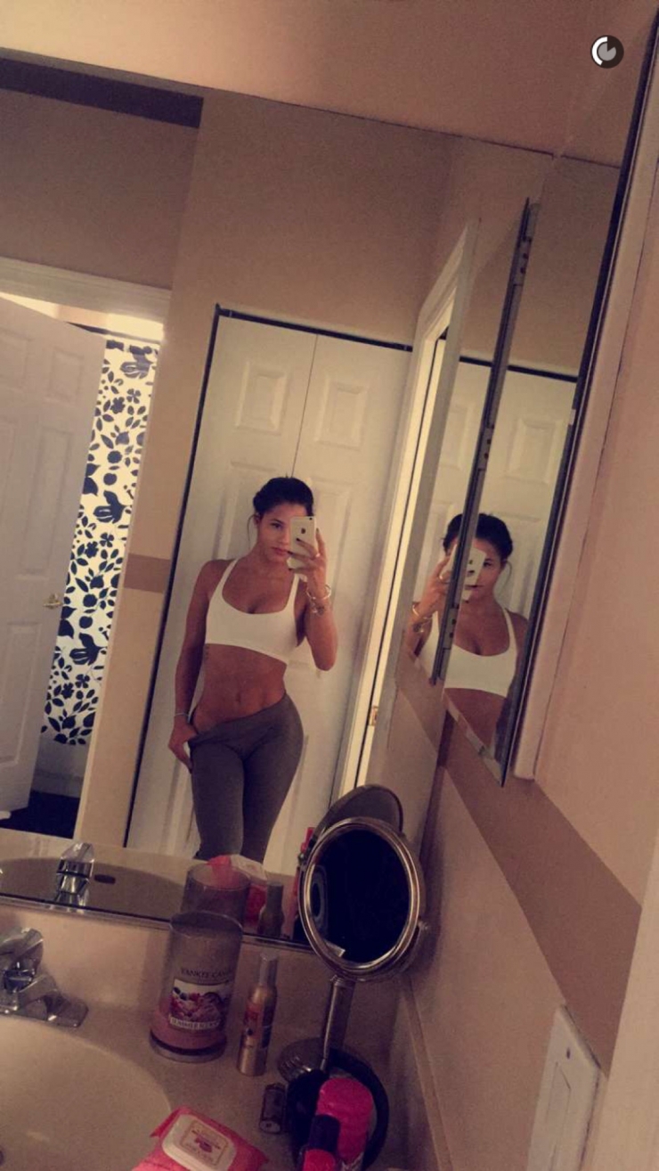 Katya Elise Henry taking a selfie