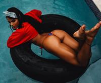 Katya Elise Henry in a bikini - ass