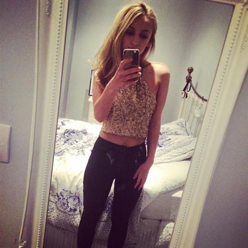 Tiffany Watson taking a selfie