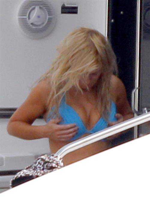 Geri Halliwell in a bikini