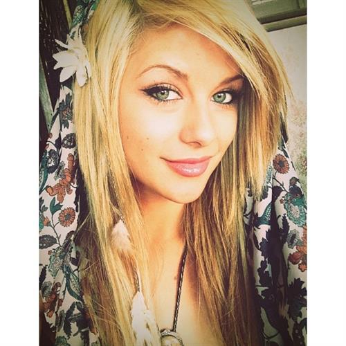 Audrey Allen taking a selfie