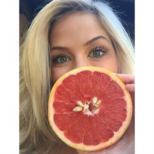 Audrey Allen taking a selfie