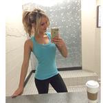 Audrey Allen taking a selfie