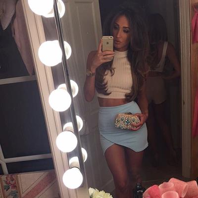 Megan McKenna taking a selfie