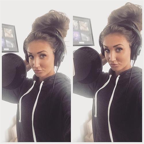 Megan McKenna taking a selfie