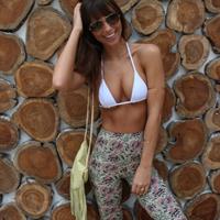 Brittny Ward in a bikini