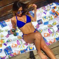 Anonymous in a bikini