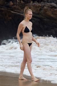 Yvonne Strahovski in a bikini