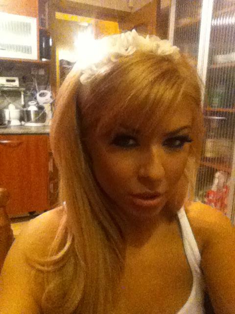 Andrea Ando taking a selfie