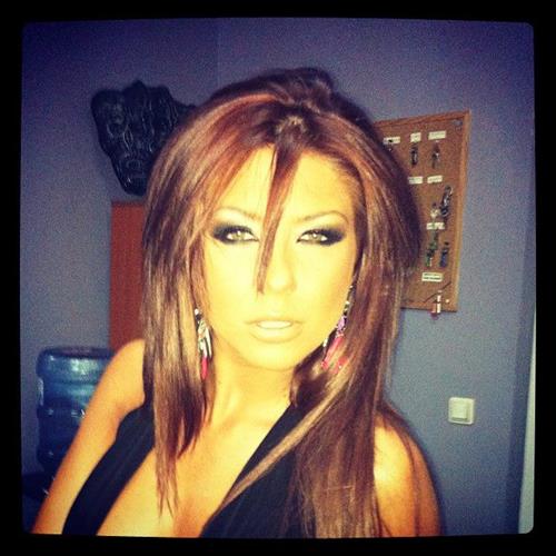 Andrea Ando taking a selfie