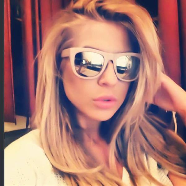 Andrea Ando taking a selfie