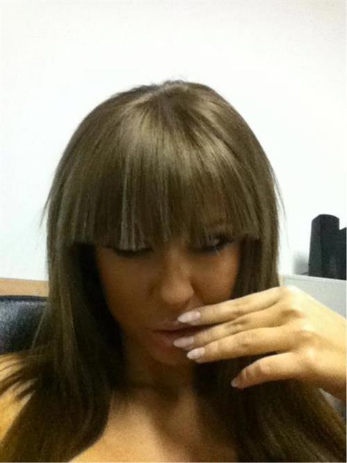 Andrea taking a selfie